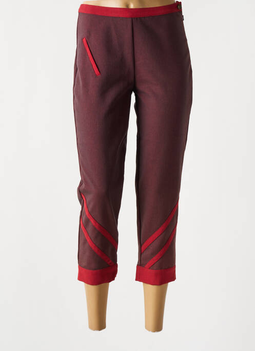 Pantalon trei sferturi roșu ENJOY femeie