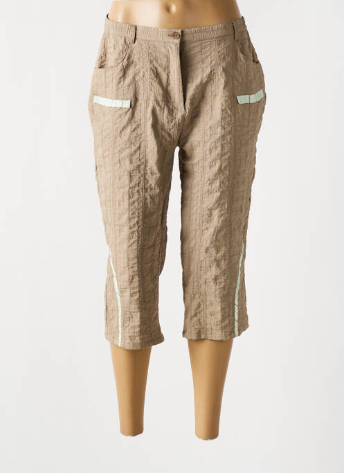 Pantalon trei sferturi bej GRIFFON femeie