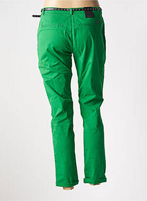 Pantalon chino talie joasă talie joasă verde MAISON SCOTCH femeie