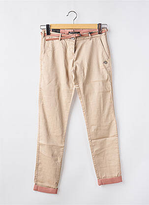 Pantalon chino talie joasă talie joasă bej MAISON SCOTCH femeie
