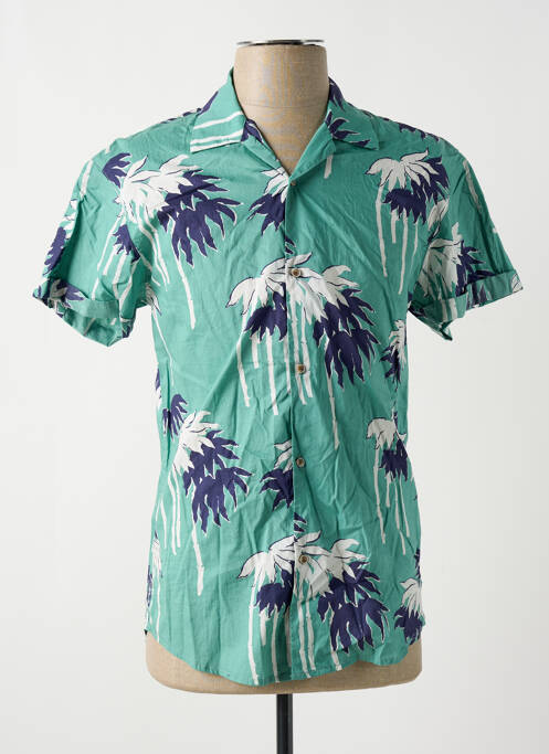 Cămașă cu mâneci scurte verde SCOTCH & SODA bărbat