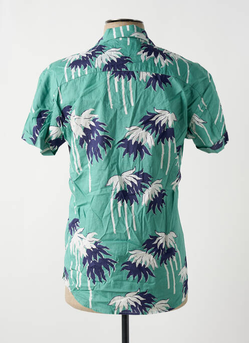 Cămașă cu mâneci scurte verde SCOTCH & SODA bărbat