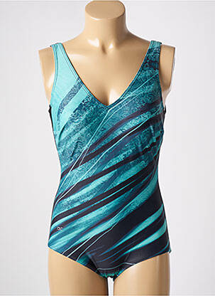 Costum de baie dintr-o singură piesă verde OCEAN femeie