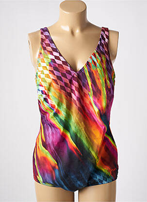 Costum de baie dintr-o singură piesă roz OCEAN femeie