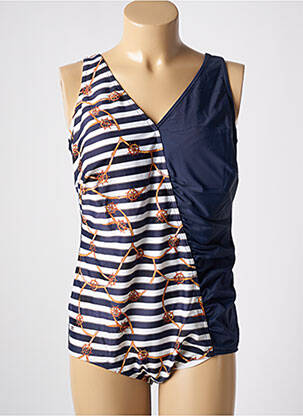 Costum de baie dintr-o singură piesă albastru OCEAN femeie