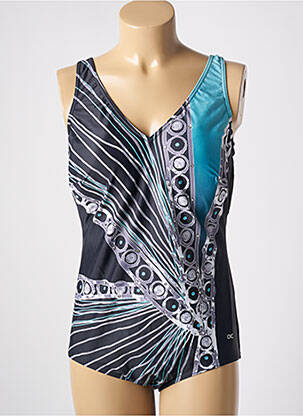 Costum de baie dintr-o singură piesă negru OCEAN femeie