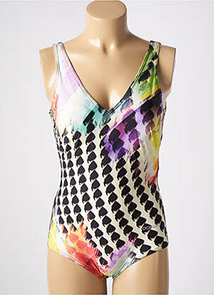 Costum de baie dintr-o singură piesă bej OCEAN femeie