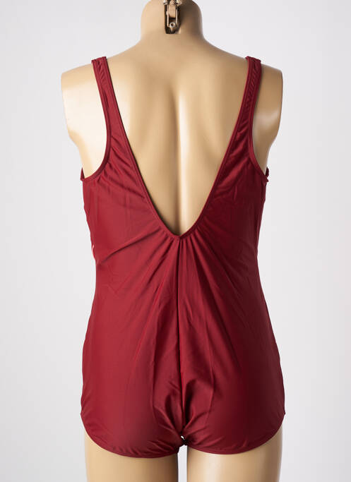 Costum de baie dintr-o singură piesă roșu OCEAN femeie