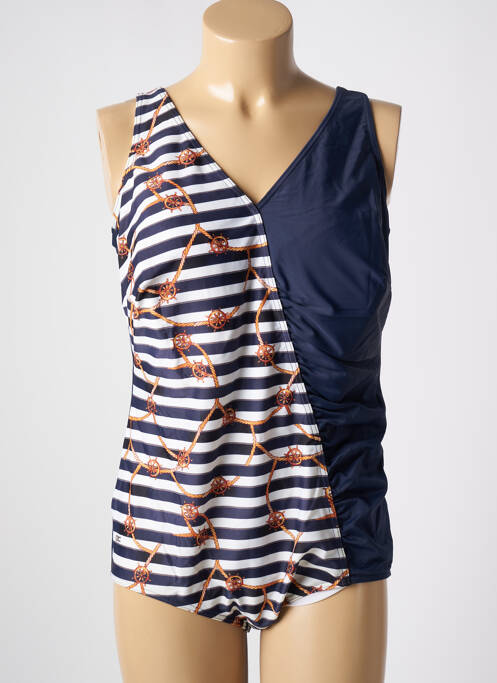 Costum de baie dintr-o singură piesă albastru OCEAN femeie