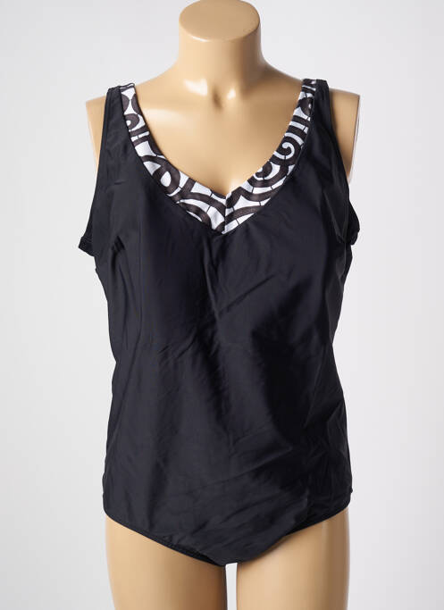 Costum de baie dintr-o singură piesă negru CALAO femeie