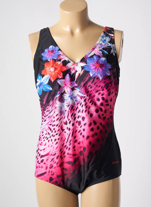 Costum de baie dintr-o singură piesă roz OCEAN femeie