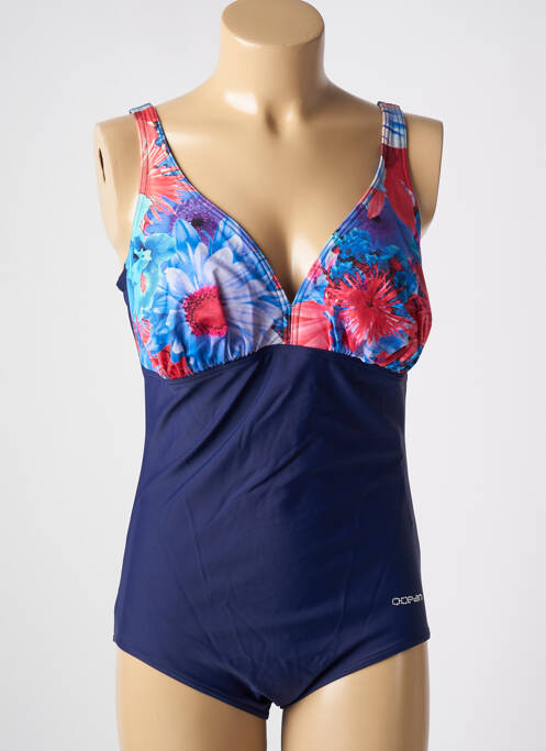 Costum de baie dintr-o singură piesă albastru OCEAN femeie