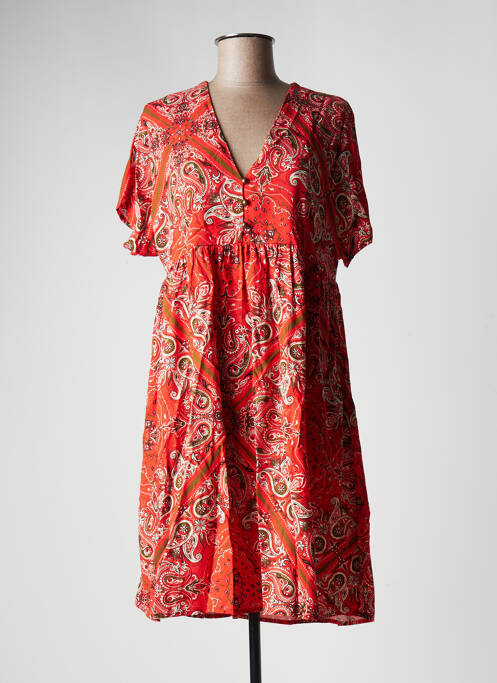 Rochie midi roșu LA FEE MARABOUTEE femeie