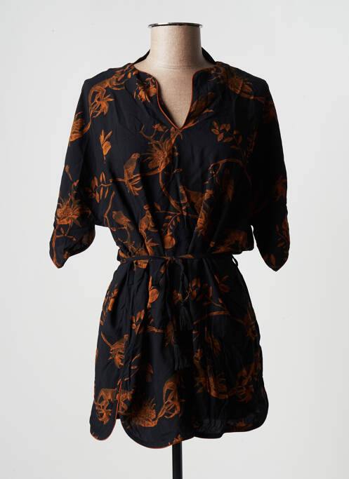 Tunică mâneci scurte negru LA FEE MARABOUTEE femeie