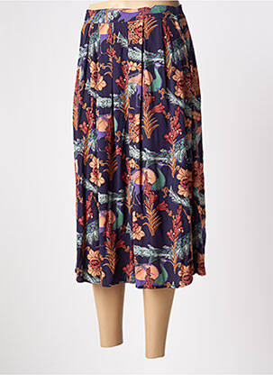 Fustă midi albastru KING LOUIE femeie