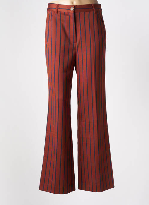 Pantalon evazat portocaliu KING LOUIE femeie