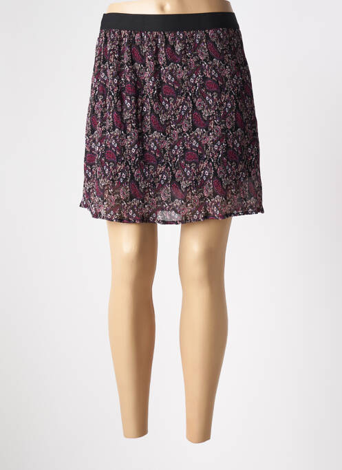 Fustă scurtă violet EMI-JO femeie