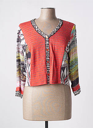 Vestă cu mâneci lungi portocaliu FRANCE RIVOIRE femeie