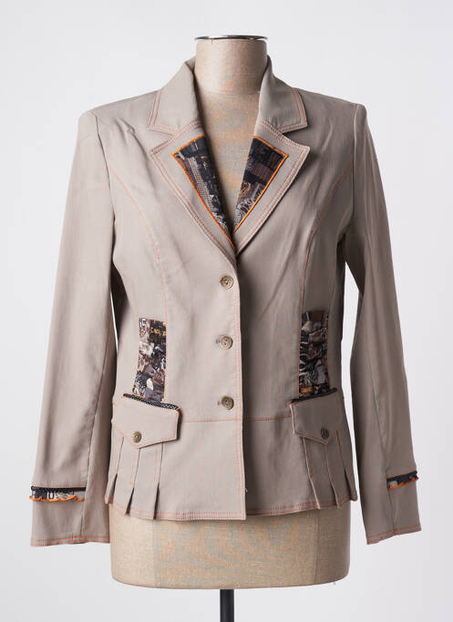 Sacou maro LYSA KARA femeie