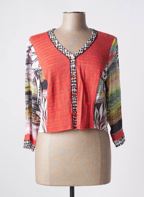 Vestă cu mâneci lungi portocaliu FRANCE RIVOIRE femeie