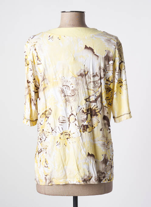 Vestă cu mâneci scurte galben GELCO femeie