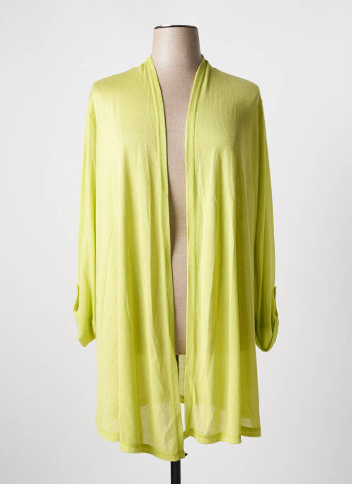 Vestă cu mâneci lungi verde BE THE QUEEN femeie