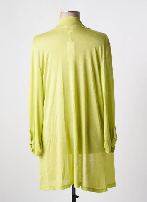 Vestă cu mâneci lungi verde BE THE QUEEN femeie