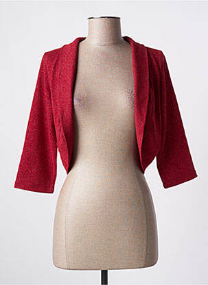 Bolero roșu ELEONORA AMADEI femeie