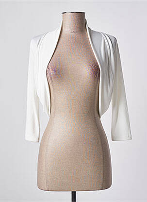 Bolero alb ELEONORA AMADEI femeie