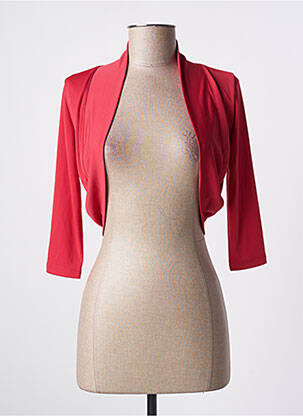 Bolero roșu ELEONORA AMADEI femeie