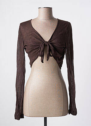 Bolero maro LE PETIT BAIGNEUR femeie