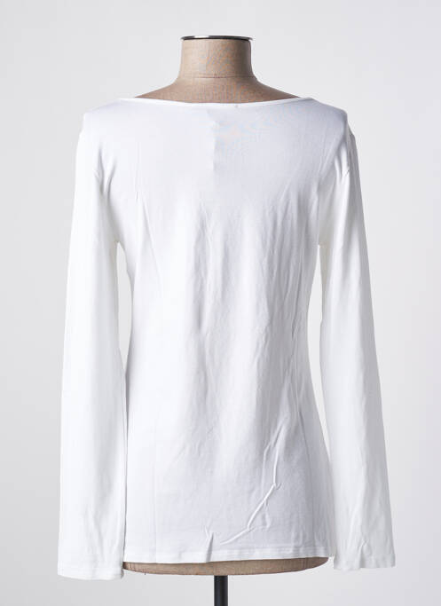 Top alb ELEONORA AMADEI femeie