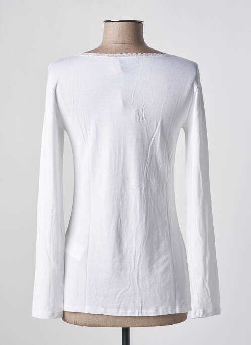 Top alb ELEONORA AMADEI femeie