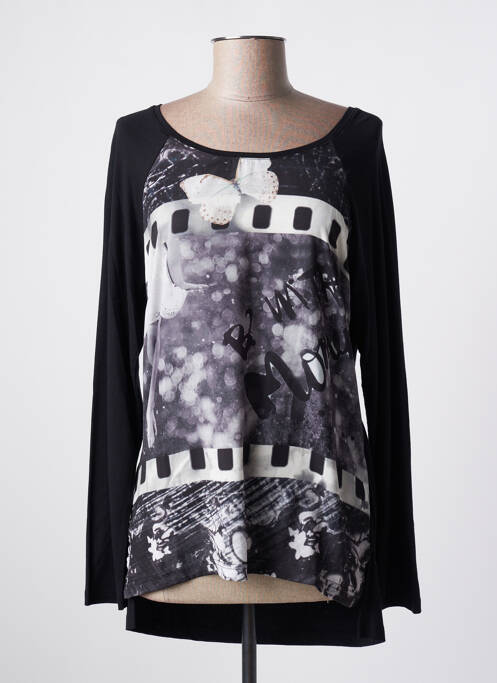 Top negru VOODOO femeie