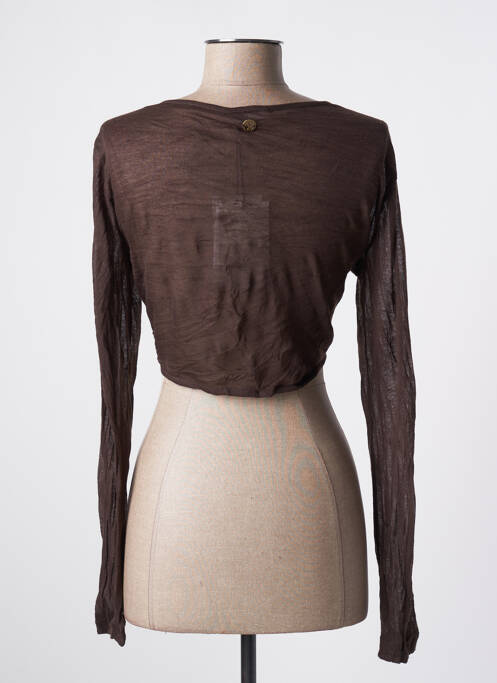 Bolero maro LE PETIT BAIGNEUR femeie