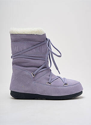 Botine/Ghete albastru MOON BOOT femeie