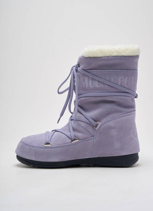 Botine/Ghete albastru MOON BOOT femeie