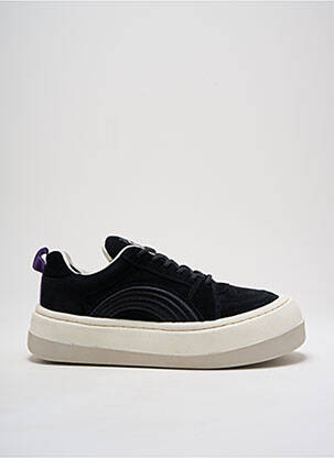 Adidași nubuc vârf rotund negru EYTYS unisex
