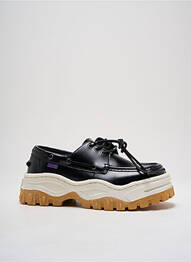 Adidași material neted vârf rotund negru EYTYS unisexe