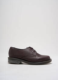 Derby-uri țesătură satinată toc plat până la 3 cm maro DR MARTENS femme