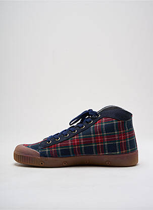 Adidași vârf rotund vârf rotund albastru SPRING COURT bărbat