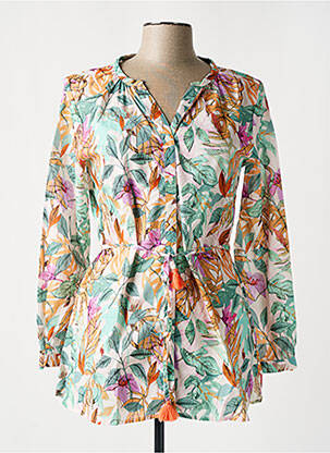 Tunică mâneci lungi verde JULIE GUERLANDE femeie