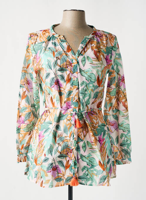 Tunică mâneci lungi verde JULIE GUERLANDE femeie