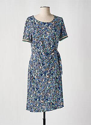 Rochie midi albastru GEVANA femeie