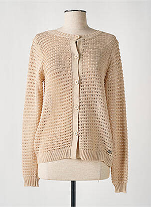 Vestă cu mâneci lungi bej WNT COLLECTION femeie