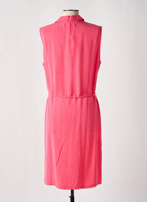 Rochie midi roz COMME ÇA femeie