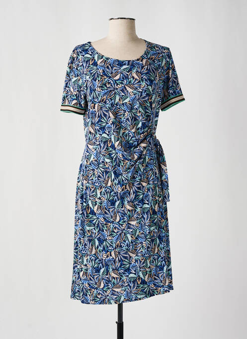 Rochie midi albastru GEVANA femeie