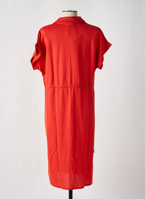 Rochie midi portocaliu WNT COLLECTION femeie