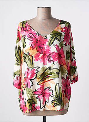 Bluză roz BLANC BOHEME femeie