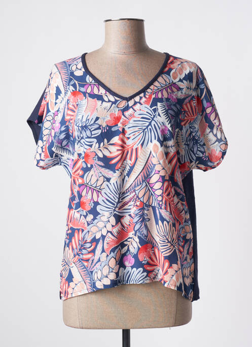 Top albastru GRIFFON femeie